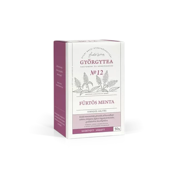 GyörgyTea 12 Fürtös menta virágos hajtás 50g