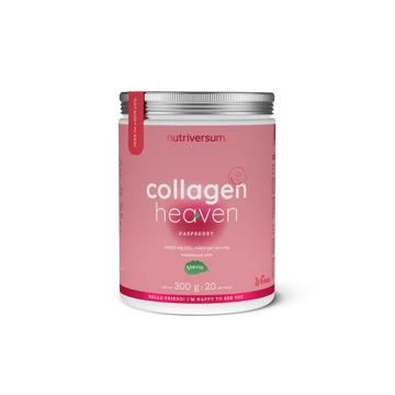 Nutriversum kollagén heaven málna-acai bogyó steviával 300g