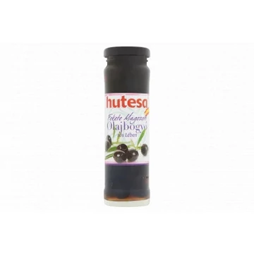 Hutesa olajbogyó fekete magozott 140g