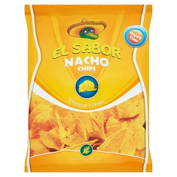 El Sabor nacho chips sajtos 100g