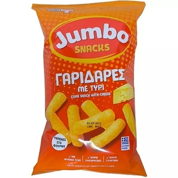 Jumbo kukorica snack sajtos gluténmentes 85g
