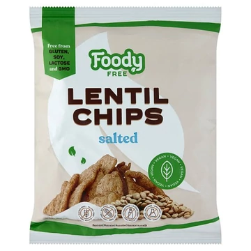 Foody Free gluténmentes lencse chips 50g