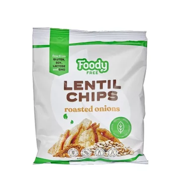 Foody Free gm. lencse chips sülthagymával 50g