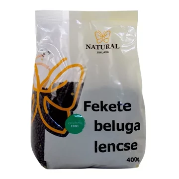 Natural beluga lencse fekete 400g