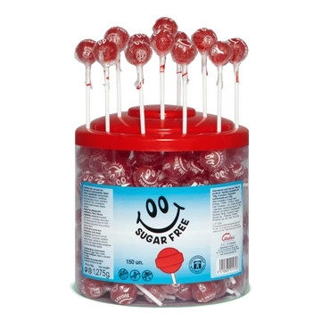 Cerdán cseresznyés cukormentes nyalóka 125x5,6g 1x