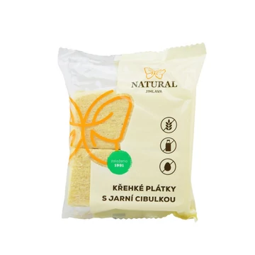 Natural gluténmentes extrudált kukoricaszeletek 75g