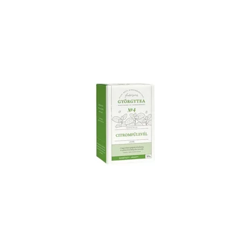 Györgytea 4 citromfűlevél tea Melissae folium 40g