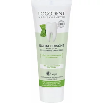 Logodent Extra Fresh Daily care fogkrém bio borsmentával 75ml