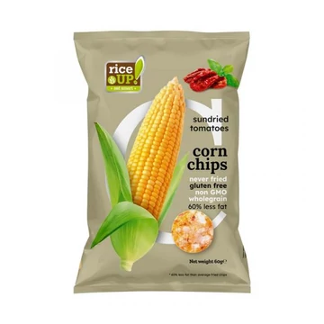 Rice up gluténmentes kukorica chips szárított paradicsom 60g