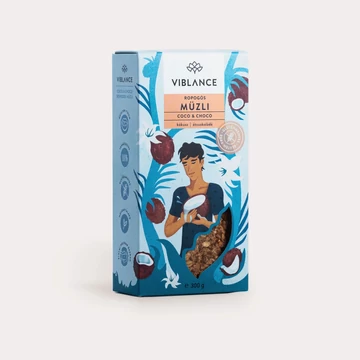 Viblance ropogós müzli Coco&choco 300g