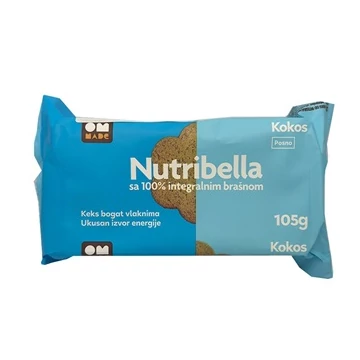 Nutribella kókuszos keksz 105g
