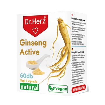 Dr Herz ginseng active kapszula 60x