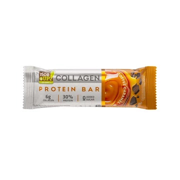 Rice Up collagen protein bar toffee caramel 50g
