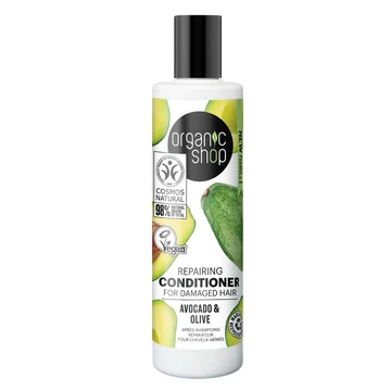 Organic shop regeneráló hajkondicionáló avokádó&oliva 280ml