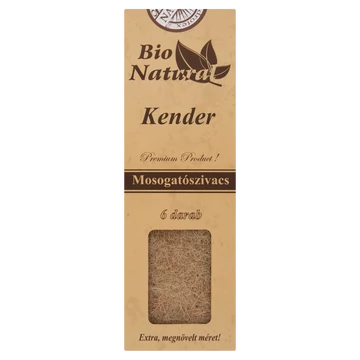 Natural kender mosogatószivacs 6db