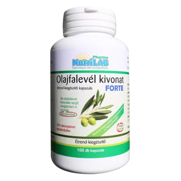 NutriLAB olajfalevél kivonat kapszula 30x