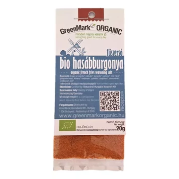 GreenMark bio hasábburgonya fűszersó 20g