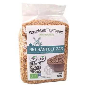 GreenMark bio hántolt zab 500g