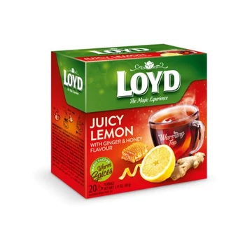 Loyd Hot tea gyömbér-citrom-méz 20x2g 20db