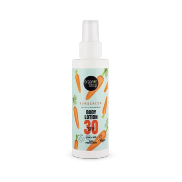 Organic Shop SPF30 testápoló sárgarépával 150ml