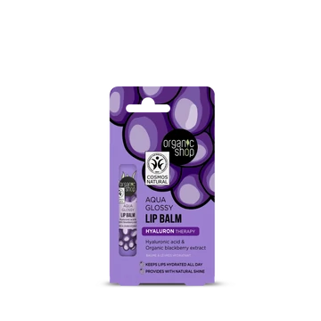 Organic Shop ajakbalzsam hialuronsav&bio szederkivonat 10ml