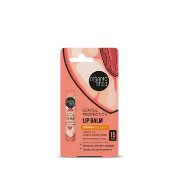 Organic Shop ajakbalzsam e-vitamin&bio barackkivonat 10ml