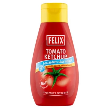 Felix Ketchup cukor nélkül 435g