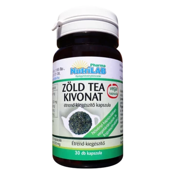 Nutrilab Zöld tea kivonat kapszula 30x