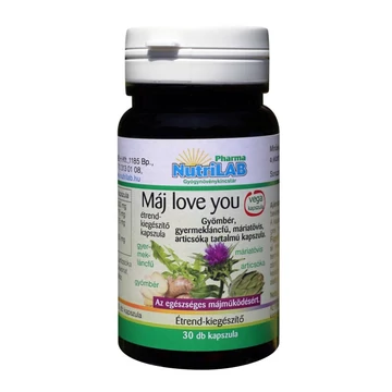 Nutrilab Máj love you kapszula 30x