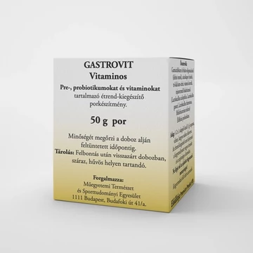 Gastrovit vitaminos pre-probiotikum étrend-kiegészítő 50g