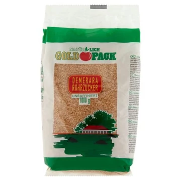 Gold Pack Demerara Nádcukor 1kg