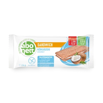 Abonett szendvics kókuszos 26g