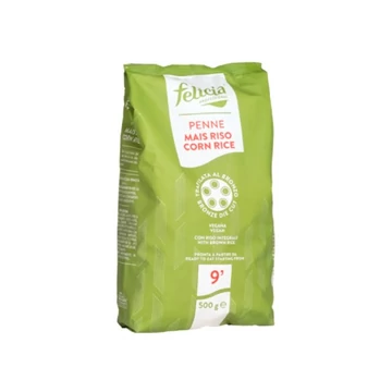 Felicia bio kukorica-rizs penne gluténmentes tészta 500g