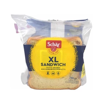 Schar gluténmentes XL szendvics kenyér 280g