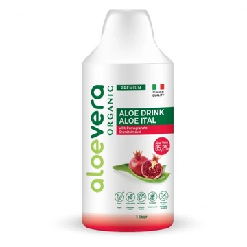 Alveola Aloevera organic premium ital gránátalmával DRS 1l