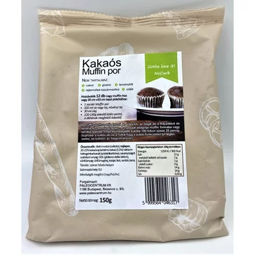 Nocarb Kakaós Muffin por 150g