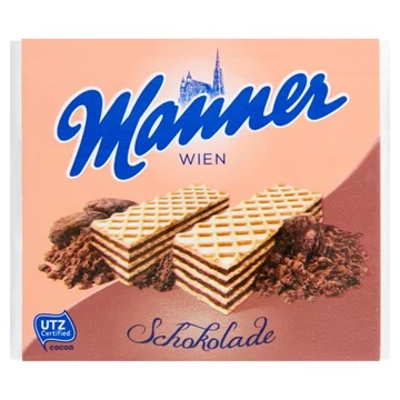 Manner csokoládékrémmel töltött ostya 75g