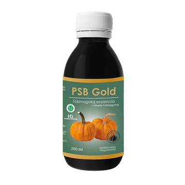 Hazai Gondoskodás PSB Gold Tökmagolaj esszencia+fekete fokhagyma 200ml