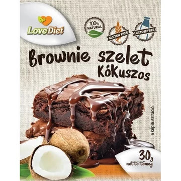 Love Diet brownie szelet kókuszos 30g