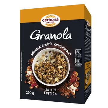 Cerbona mézeskalács ízű granola 200g