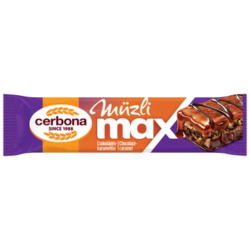 Cerbona max csoki-karamell szelet 30g