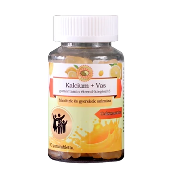 Big Star gumivitamin Kalcium+Vas 30x