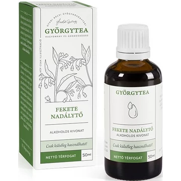 Györgytea fekete nadálytő alkoholos kivonat 50ml
