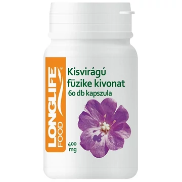 Longlife Kisvirágú füzike 400mg kivonat kapszula 60x