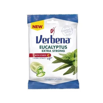 Verbena cukorka eukaliptusz extra erős 60g