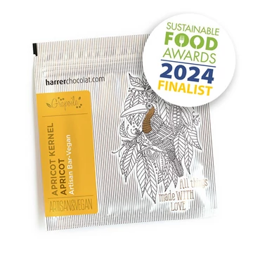 Harrer&Grapiola sárgabarackmag-lisztes vegán táblacsoki 50g