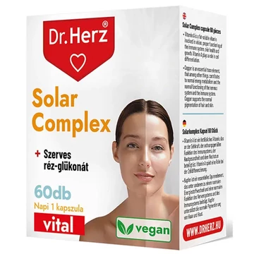 Dr Herz Solar Complex Barnító kapszula 60x