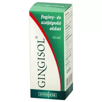 Interherb Gingisol Plusz szájnyálkahártya gél Cool mint 20ml