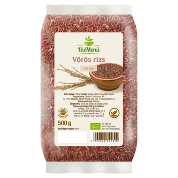 Biomenü bio Vörös rizs 500g