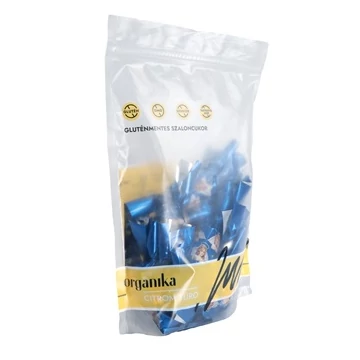 Organika szaloncukor túrós citromos édesítőszerrel 250g